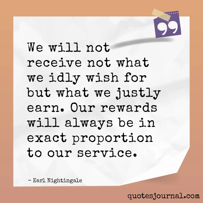 Earl Nightingale quotes