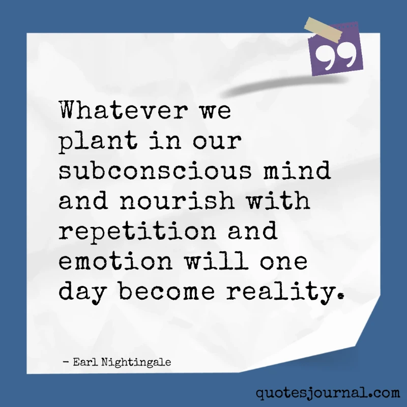 Earl Nightingale quotes