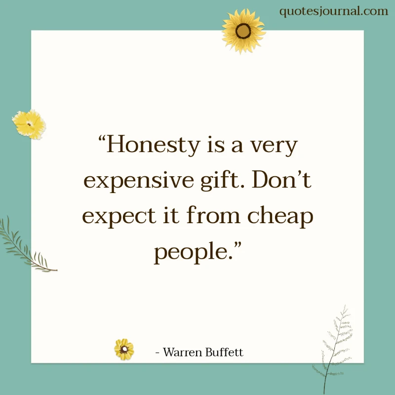 Honesty quotes