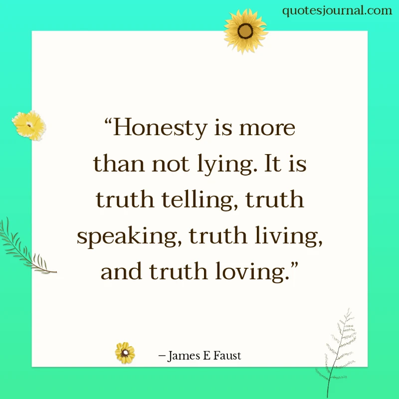 Honesty quotes