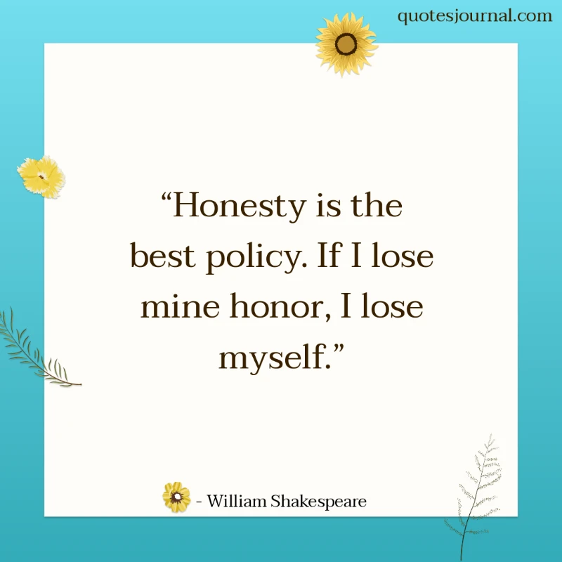 Honesty quotes