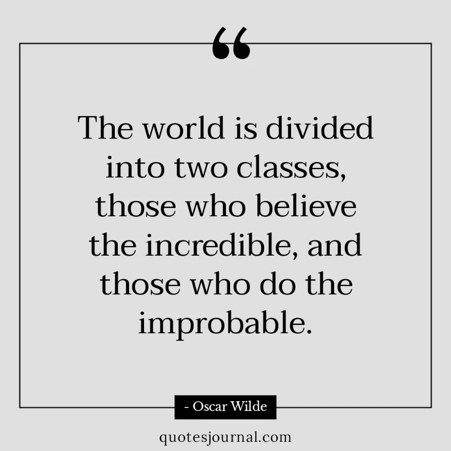 Oscar Wilde quotes