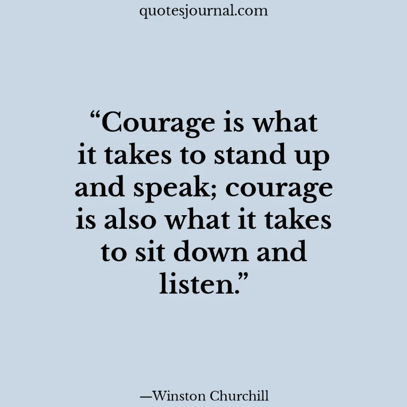 Courage quotes