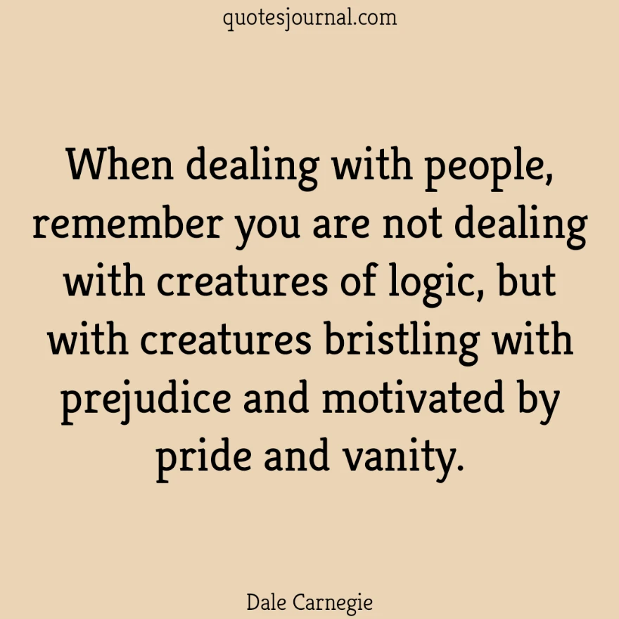 Dale Carnegie quotes