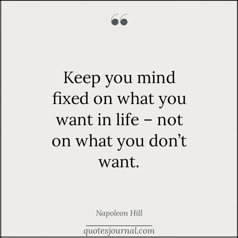 Napoleon Hill quotes