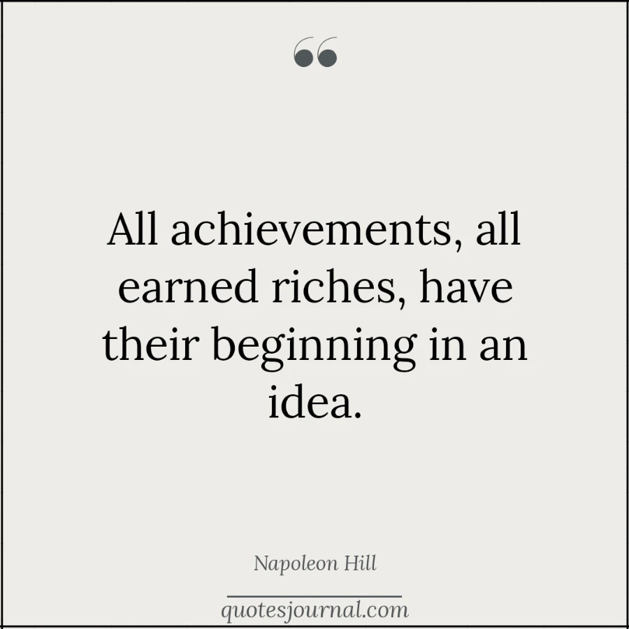 Napoleon Hill quotes