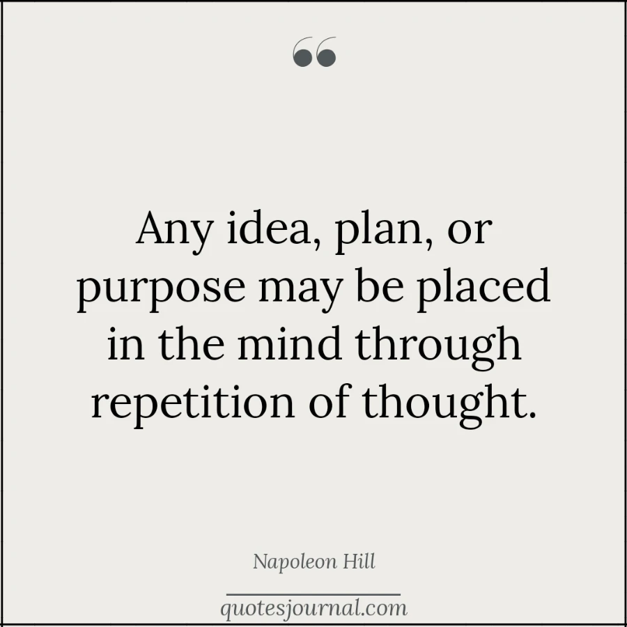 Napoleon Hill quotes