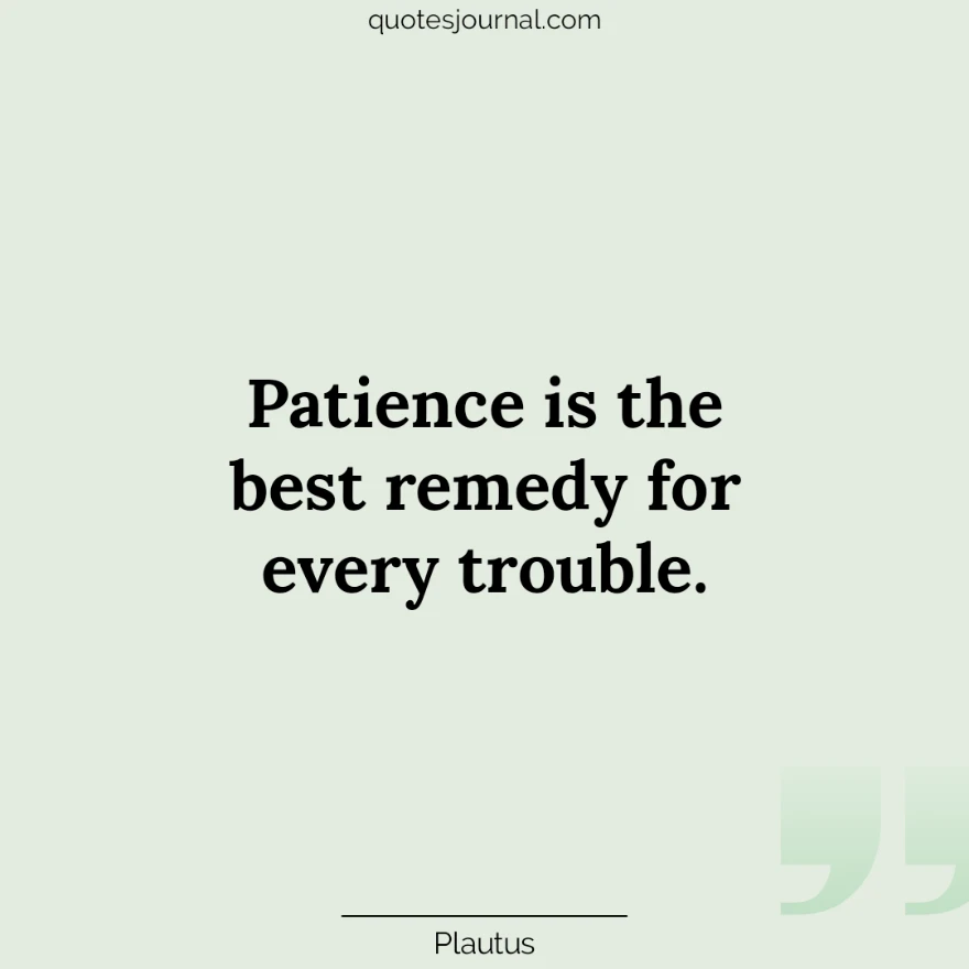 Patience quotes