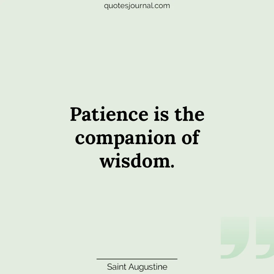 Patience quotes