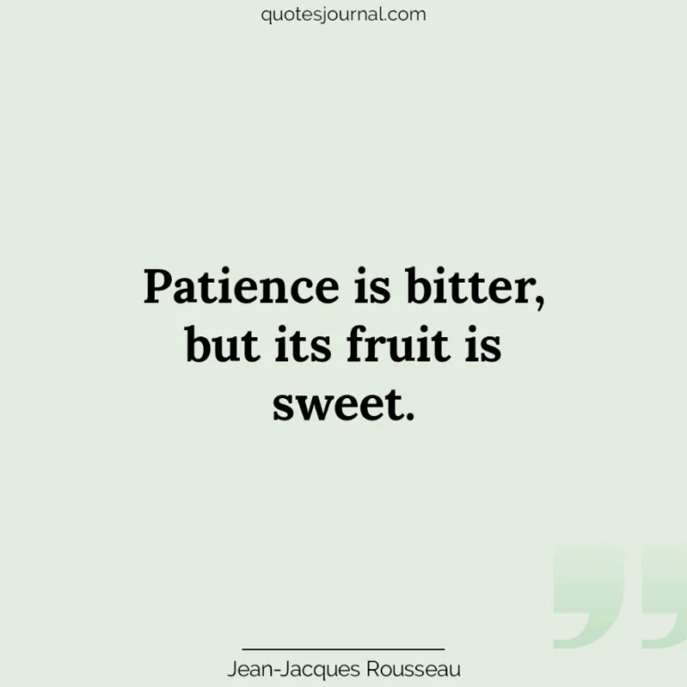 63 Patience Quotes About The Power Of Resilience And Waiting