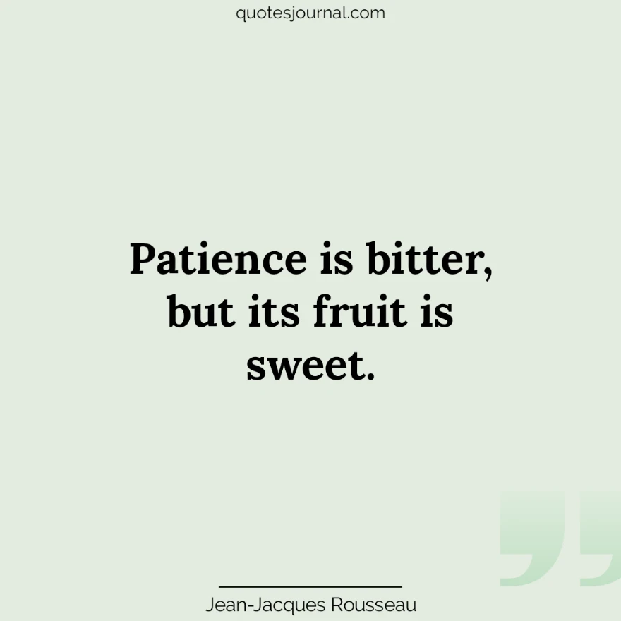 Patience quotes