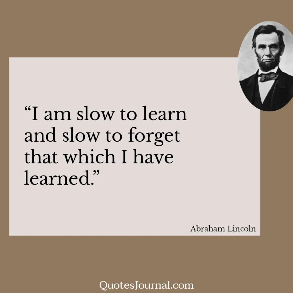 Abraham Lincoln quotes