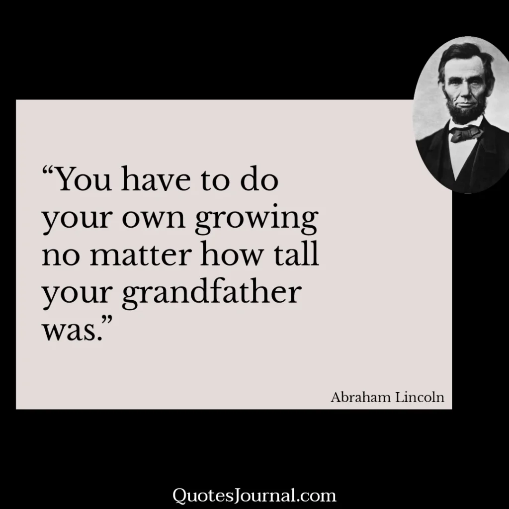 Abraham Lincoln quotes