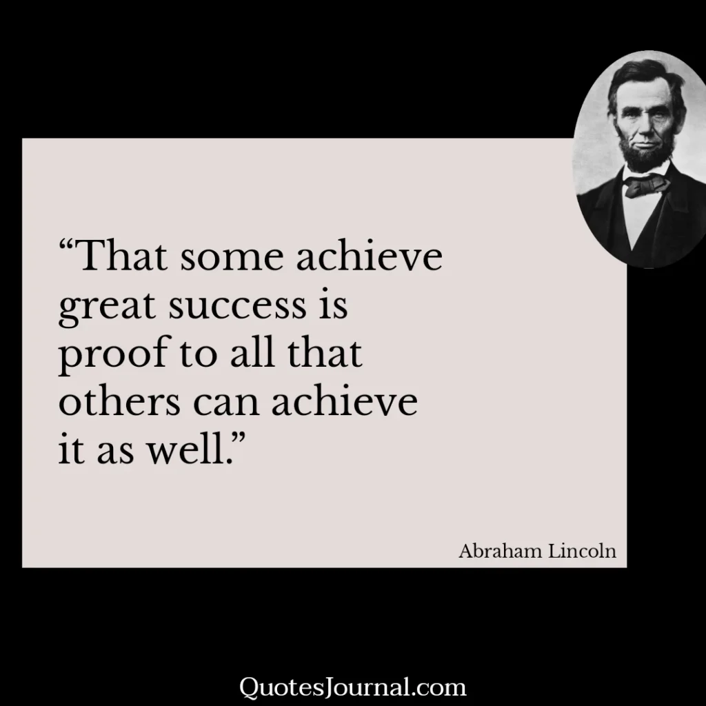 Abraham Lincoln quotes