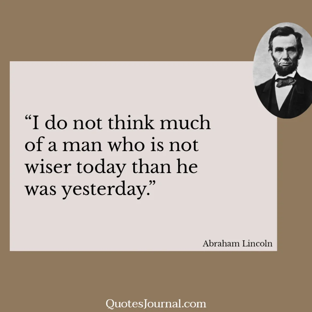 Abraham Lincoln quotes