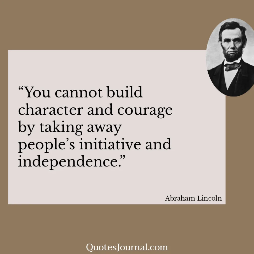 Abraham Lincoln quotes