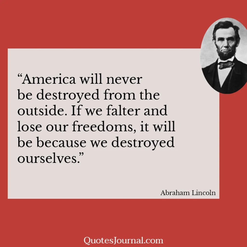 Abraham Lincoln quotes