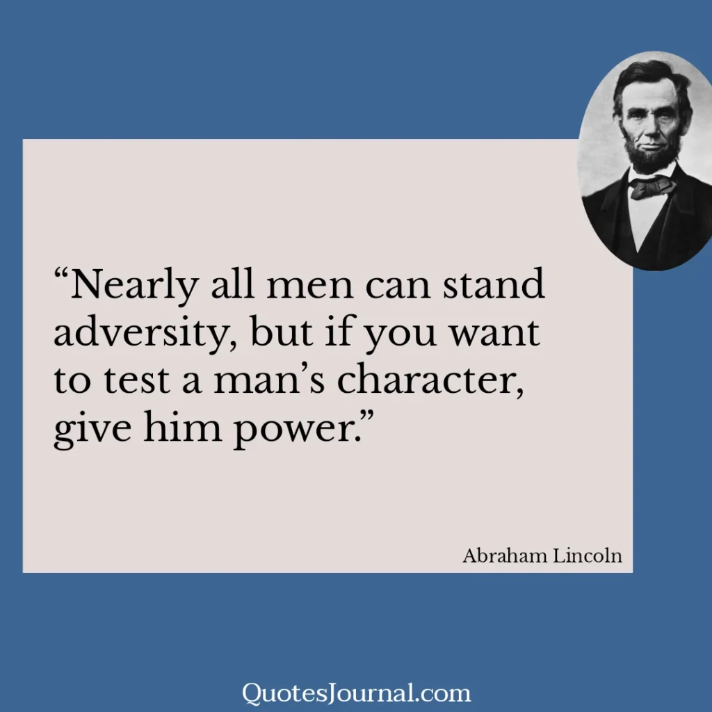 Abraham Lincoln quotes