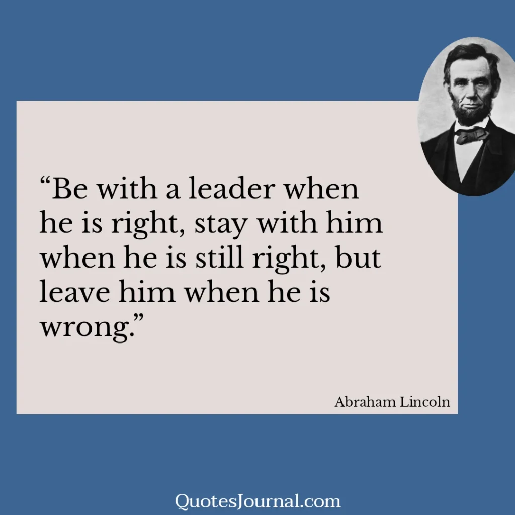 Abraham Lincoln quotes