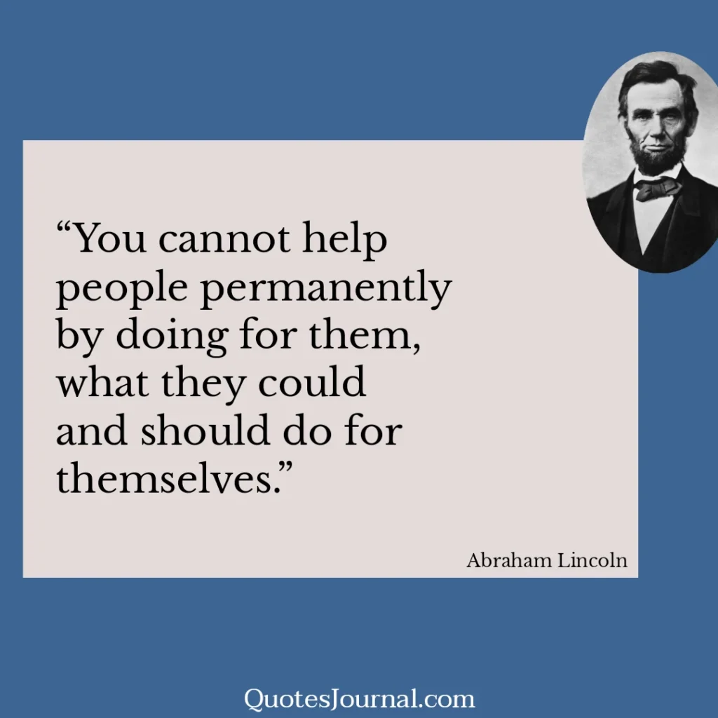 Abraham Lincoln quotes