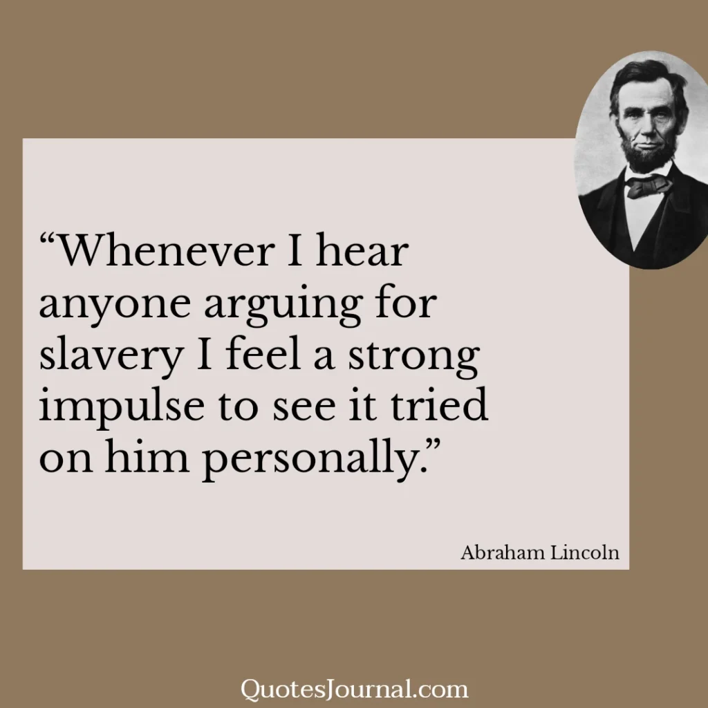 Abraham Lincoln quotes