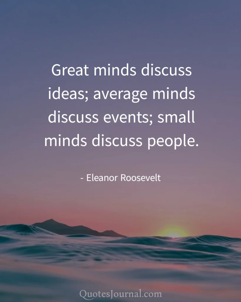 Eleanor Roosevelt quotes