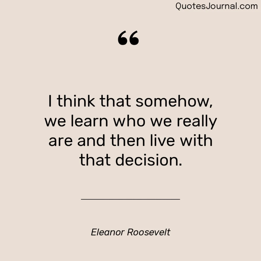 Eleanor Roosevelt quotes