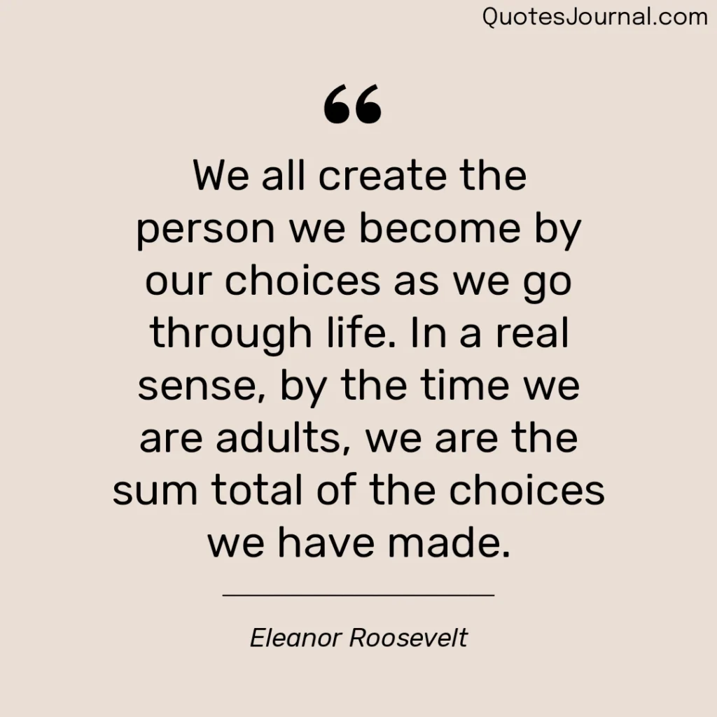 Eleanor Roosevelt quotes