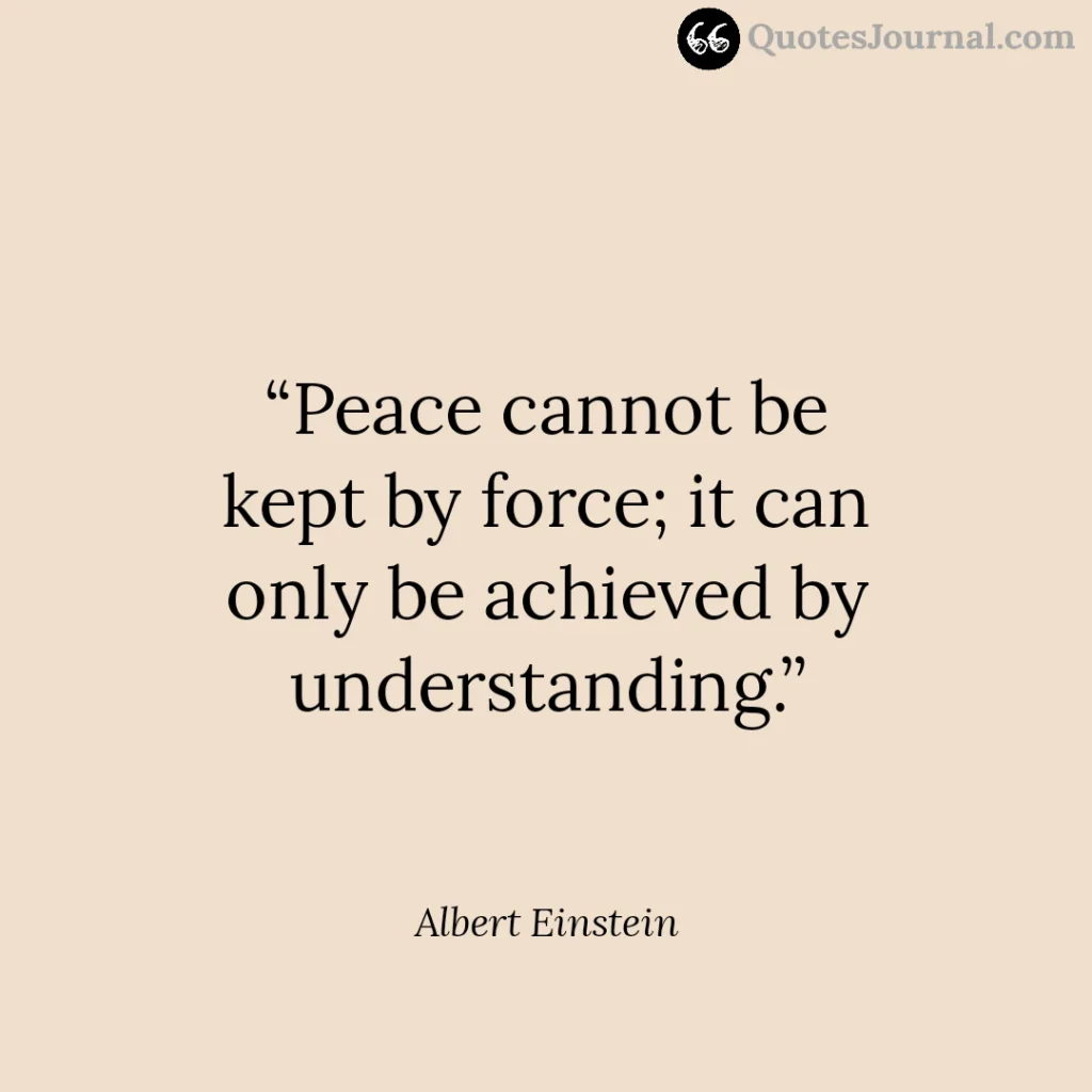 Peace quotes