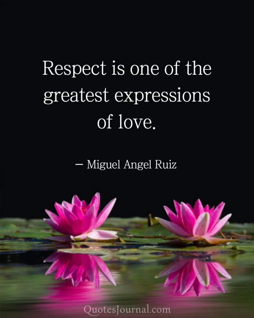 Respect quotes