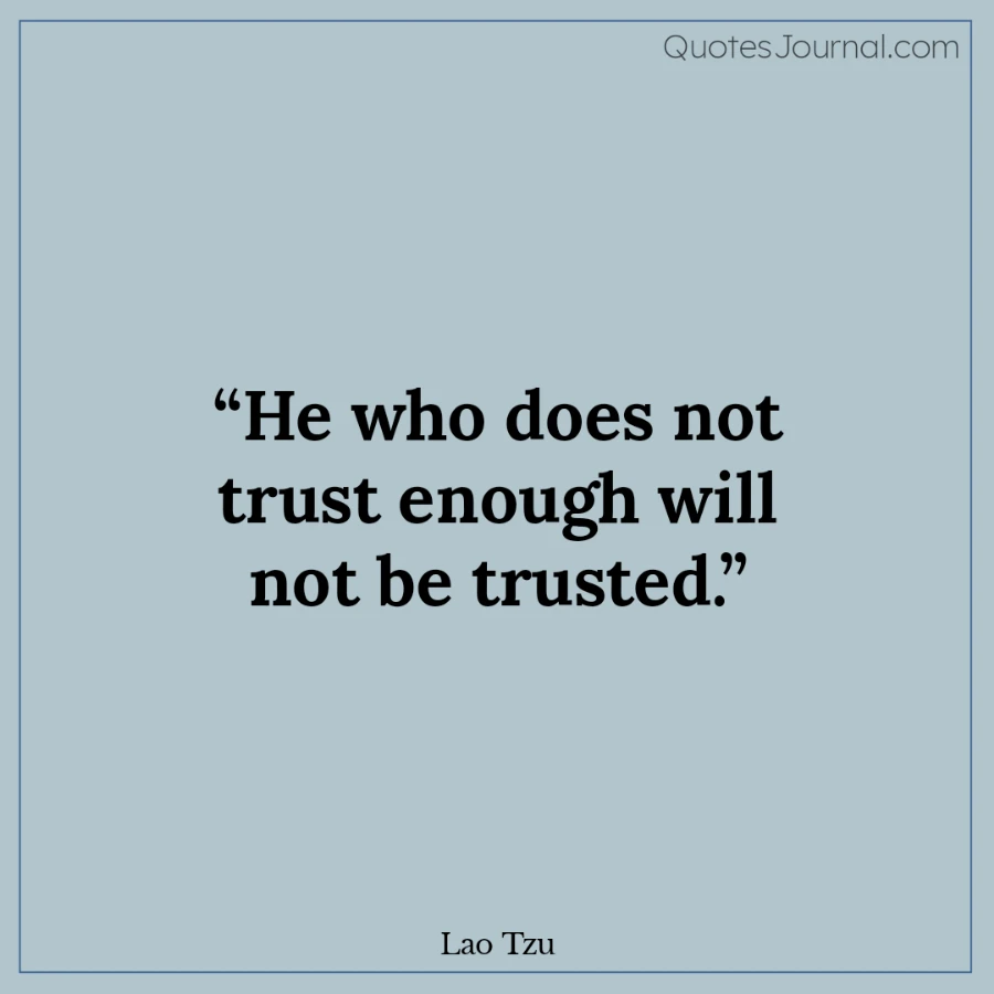 Trust quotes