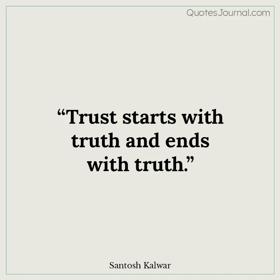 Trust quotes