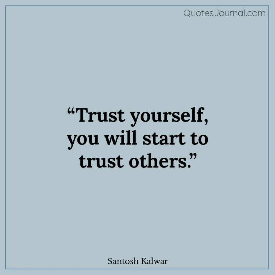 Trust quotes