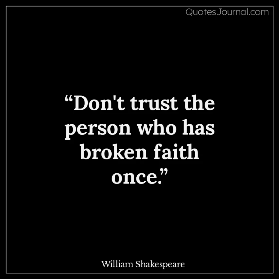 Trust quotes