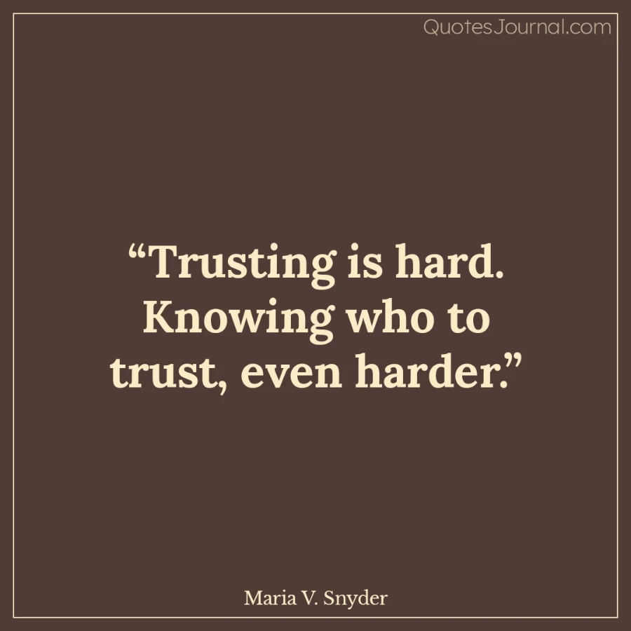 Trust quotes