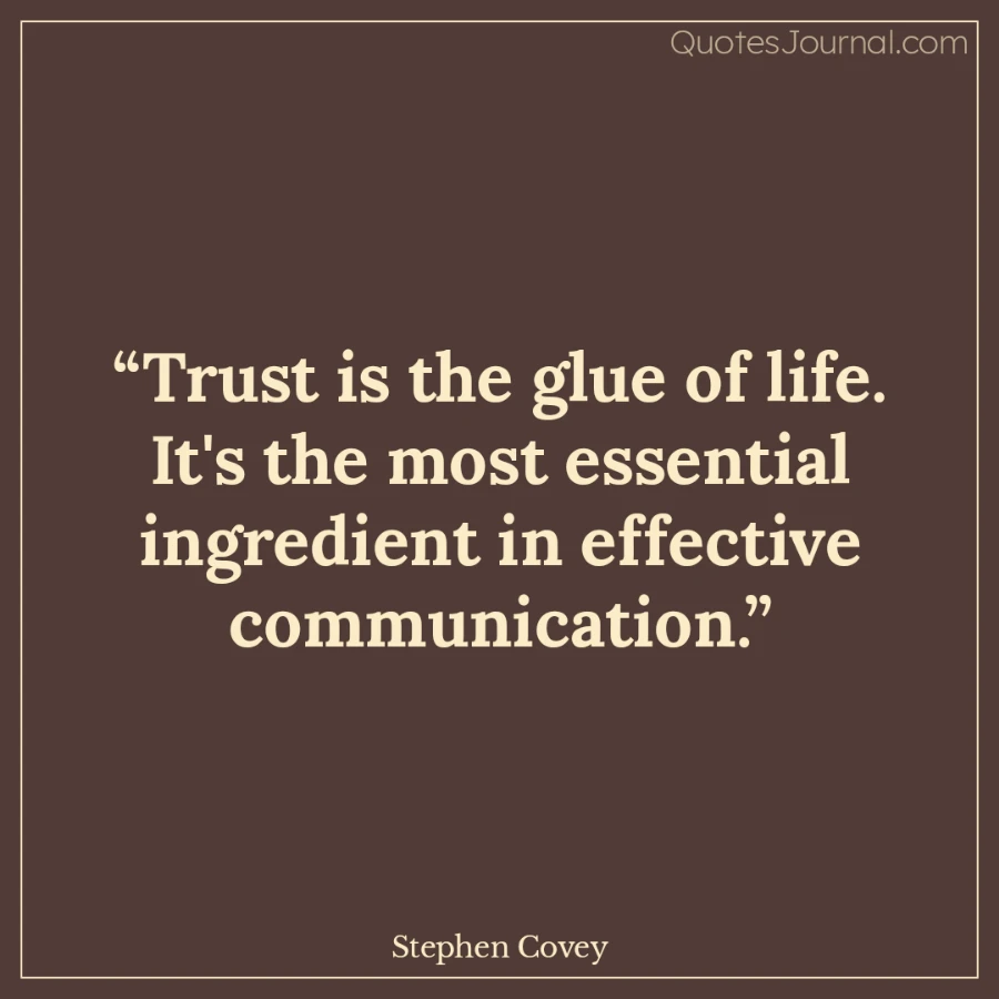 Trust quotes