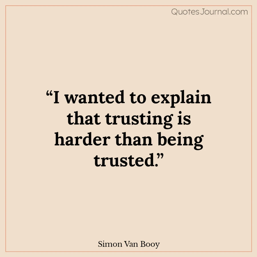 Trust quotes