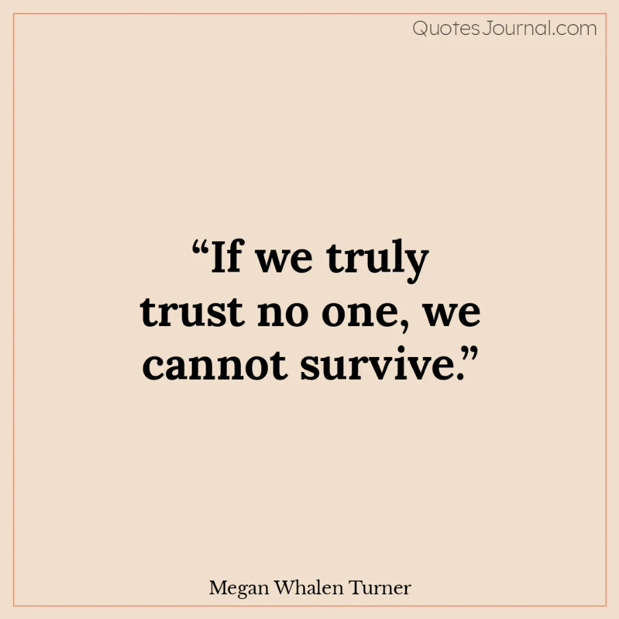 Trust quotes