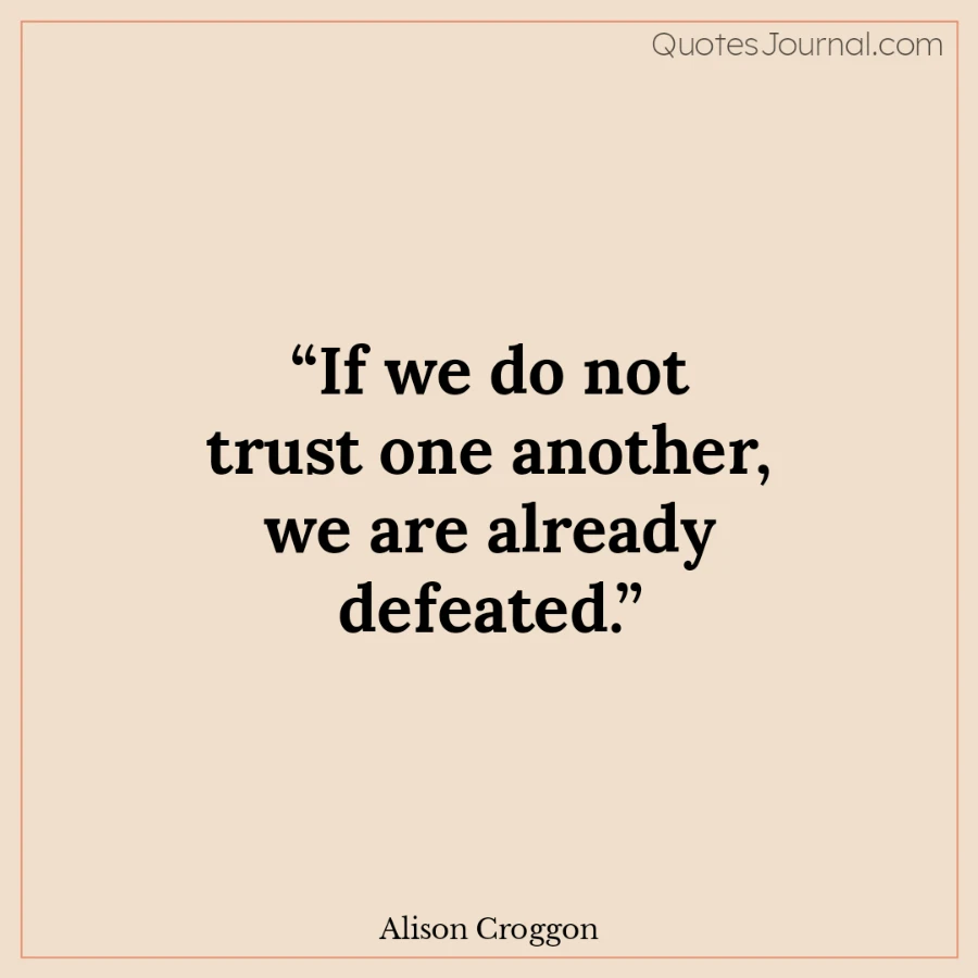 Trust quotes