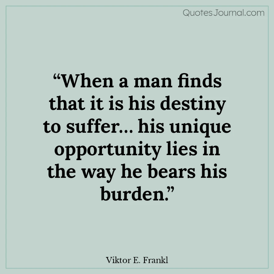 Viktor Frankl quotes