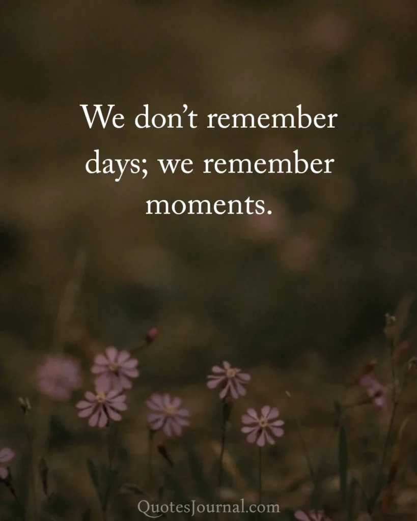 Memories quotes