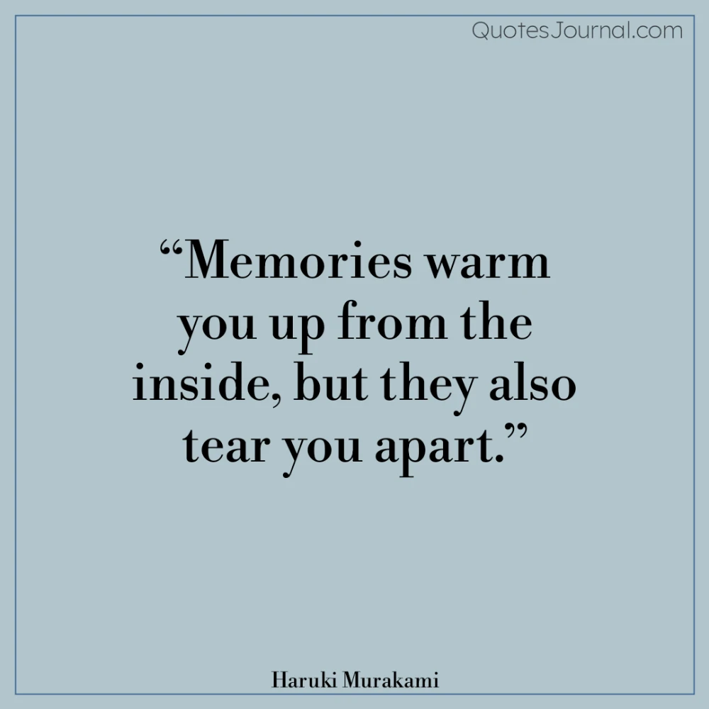 Memories quotes