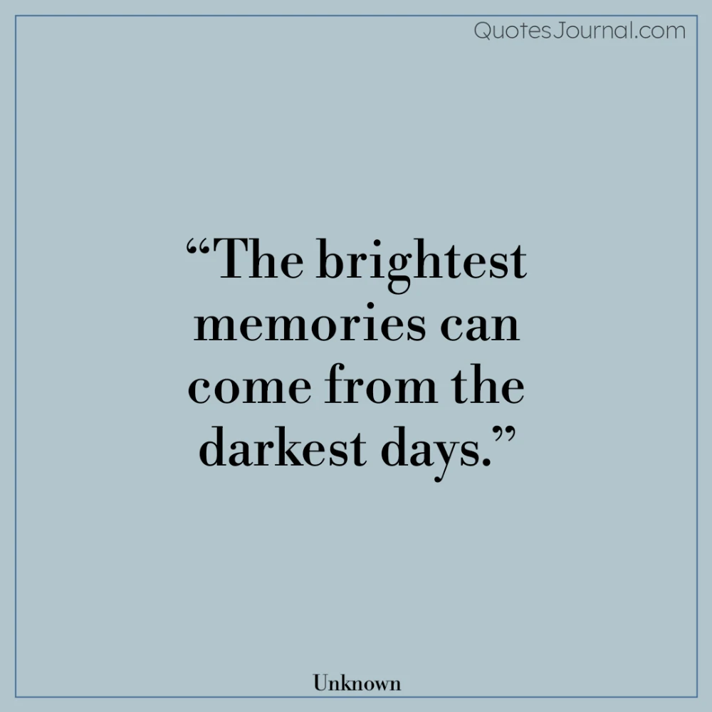 Memories quotes