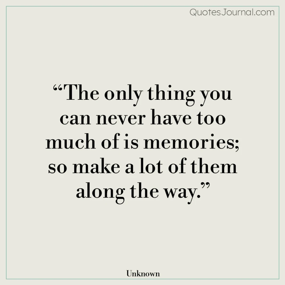 Memories quotes