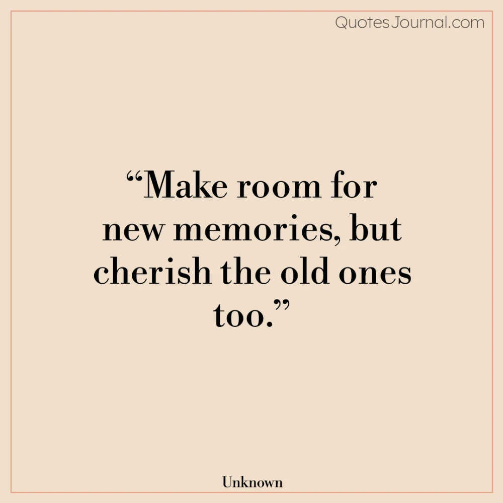 Memories quotes