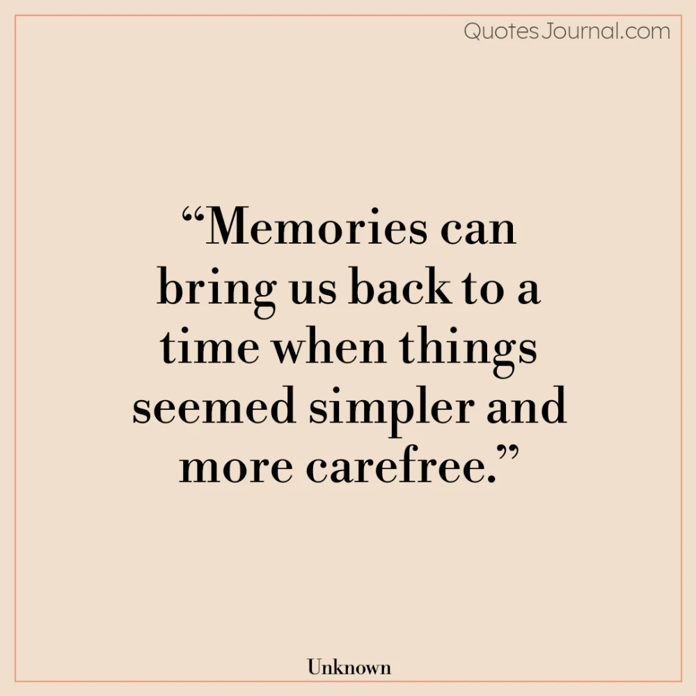 Memories quotes