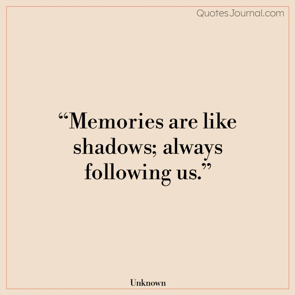 Memories quotes