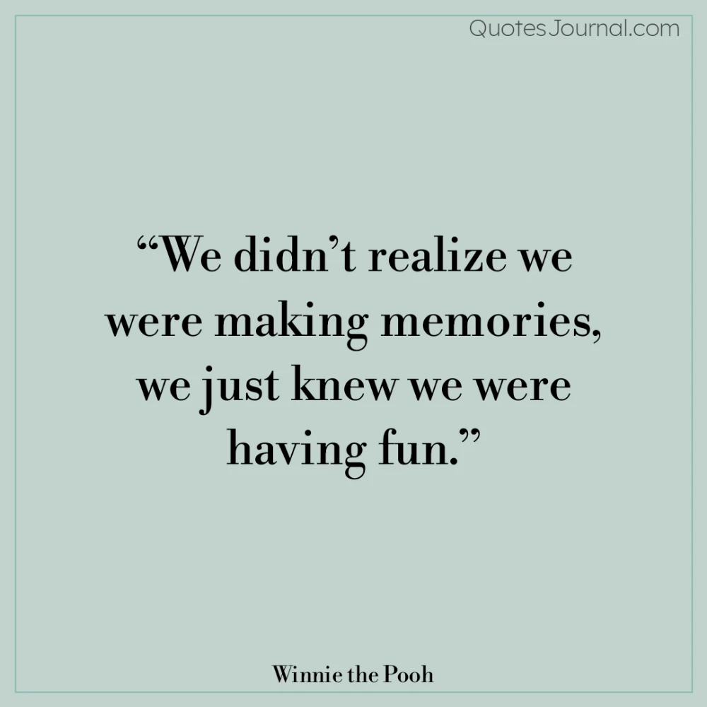 Memories quotes