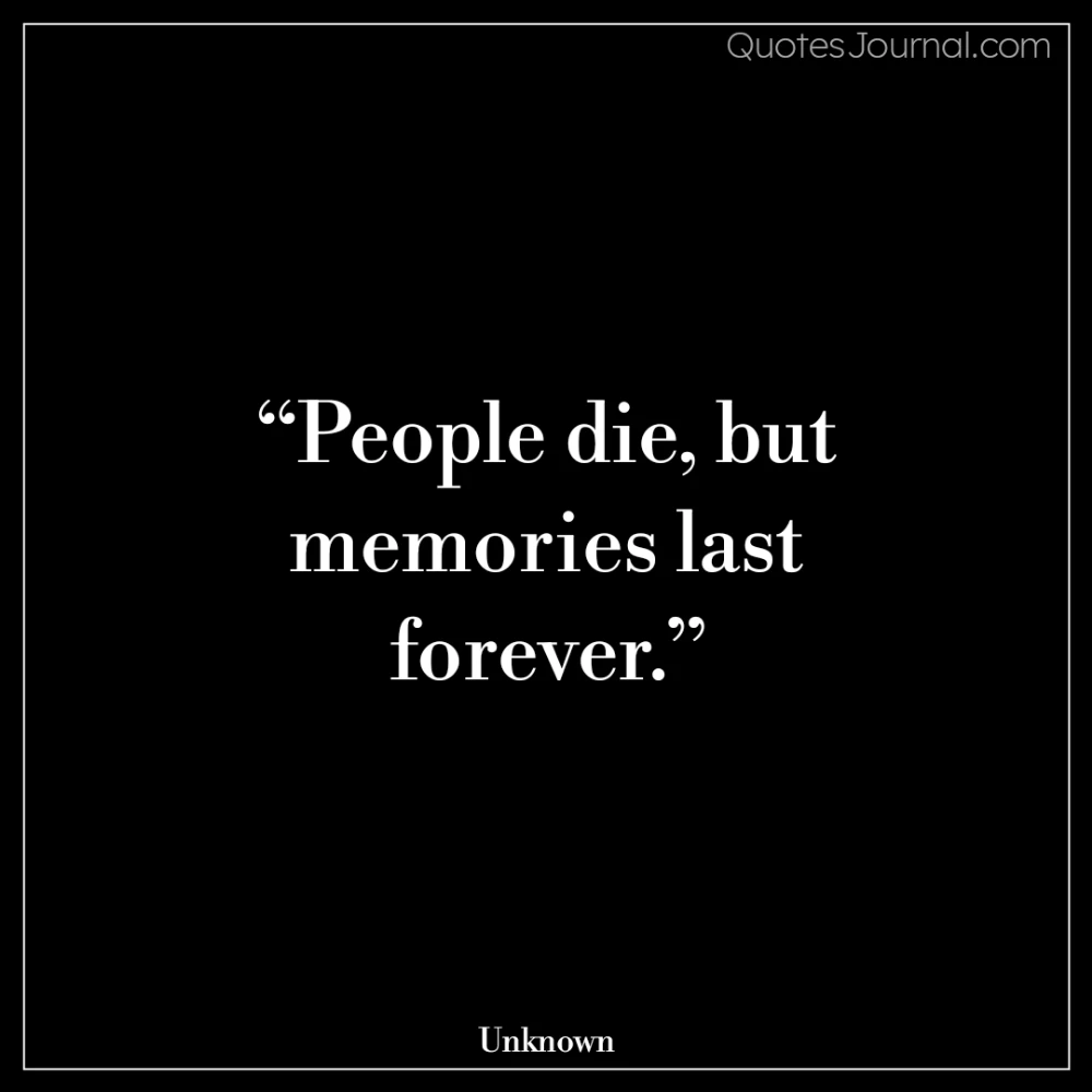 Memories quotes