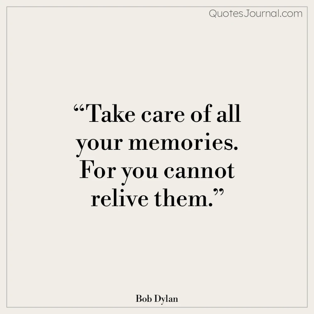 Memories quotes